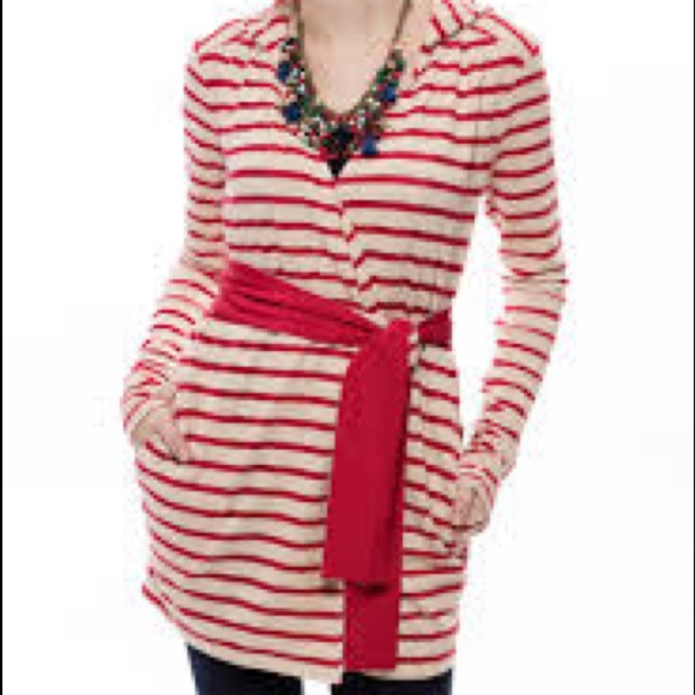 NEW Evy’s Tree Hoodie in Red Stripe Addyson NWT